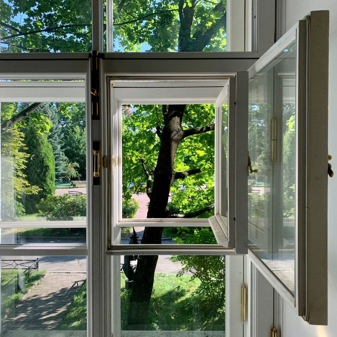 Window cleaning before and after in Shropshire
